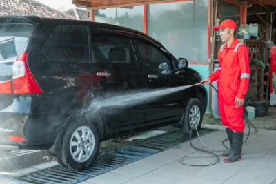 -Automatic Car Washing